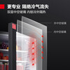 DEMASHI office refrigerated display cabinet, beverage, tea and fruit preservation ice bar cabinet, vertical commercial refrigerator freezer display cabinet, commercial vertical refrigerated fresh cabinet, commercial refrigerator, high-end hotel use丨five layers 90 liters丨with double locks