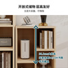 Yamele small cabinet living room bedroom study balcony dormitory office simple bookcase bookshelf floor-standing five-lattice cabinet combination