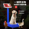 Yongcai (YONGCAI) weighing electronic scale, commercial scale, high-precision electronic scale, charging platform scale, household foldable scale, stall business scale, vegetable selling price counting scale, express scale, industrial scale, 150 kg, LCD black frame, 30*40 foldable back