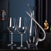 Swarovski red wine glass red wine glass set household crystal diamond wine glass goblet one 470 pair + gift bag