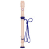 Chimei recorder 8-hole treble German C key children's primary and secondary school students teaching 6-hole recorder baroque flute playing instrument blue little doctor 6 holes