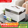 Jia helper medicine box household large medicine box multi-functional medicine storage box medical box white 2 layers