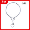 Petlimit pet dog P chain small, medium and large dog competition collar traction rope dog walking snake golden retriever explosion-proof impact training dog special snake chain (excluding traction rope) 24 inches - chain length 61cm (including circles at both ends)