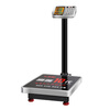 Yongcai (YONGCAI) two-color waterproof electronic scale commercial platform scale stainless steel high-precision weighing aquatic products and seafood vegetable selling scale weighing scale stall express heavy goods large scale 150 kg two-color display stainless steel waterproof scale foldable back