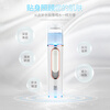Mks Max Nano Spray Hydration Instrument Cold Sprayer Household 30ml Large Water Tank Portable Handheld Facial Humidifier Birthday Gift for Girls NV8088 Moonlight White