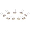 TaoTimeClub quartz crystal oscillator plug-in two-pin HC-49S passive clock crystal 3.579545MHz-40MHz 16MHz plug-in two-pin (5 pieces)