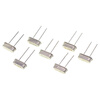 TaoTimeClub quartz crystal oscillator plug-in two-pin HC-49S passive clock crystal 3.579545MHz-40MHz 16MHz plug-in two-pin (5 pieces)