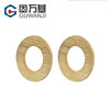 Guwanji copper gasket round gasket brass flat gasket flat gasket Washer metal flat gasket M3M4M5M6M8M20 M6*12*1 50 pieces