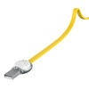 Doraemon zinc alloy data cable yellow