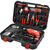 Kraftwell Electric Drill Tool Box Set Impact Drill Household Tools Drilling Concrete Repair 64-piece Set H13037A