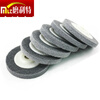 MOLITE angular nylon wheel fiber wheel 100*16 polishing wheel grinding disc angle grinding disc drawing wheel stainless steel polishing diameter 100*thickness 12*hole 16mm (gray) 3 pcs