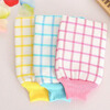 Double-layer thickened bath towel, mud bath towel, bath towel and bath gloves