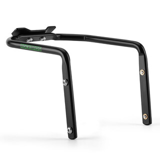 Rockbros bicycle rack, multifunctional seat, bow and tail rack, aluminum alloy rear water bottle cage fixed bracket, long-distance riding accessories, black