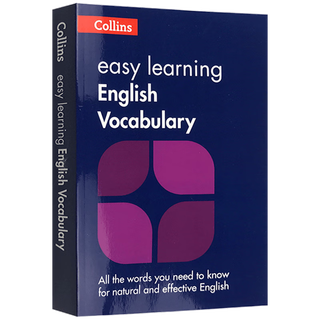 【二手书】柯林斯轻松学英语词汇英文原版Easy Learning English Vocabulary英英词典