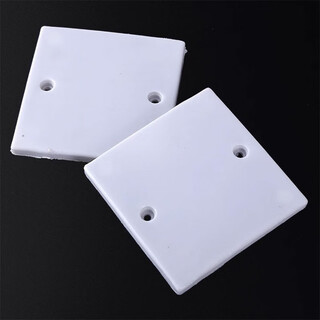 Abay 86 wire box cover pvc wire box white board cover protective cover junction box panel white plastic cover