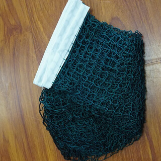 Aroko badminton net red and green net outdoor portable net indoor and outdoor training and competition net 2.5 mesh single edge (dark green)