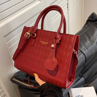 Xingxi wedding bag women's bag bridal bag red handbag crossbody bag mom bag gift for girlfriend and wife chinese valentine's day red (portable + crossbody)