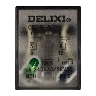 Delixi cdz9-52p intermediate relay 220v ac small electromagnetic dc switch 24v 8 feet 14 feet 380v cdz9-52pl ac220v