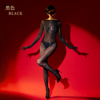 Lingruikang wang lingrui xhn9921 seamless one-piece tight-fitting catwoman body stockings five-finger all-inclusive stockings 8 black three generations five-finger chest seamless slit full body