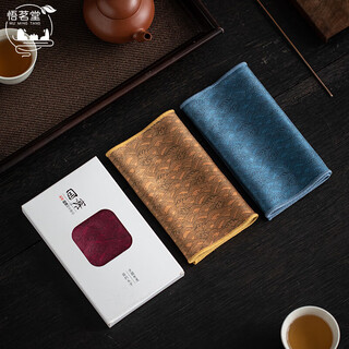Wu ming tang high-end tea towel, chinese style, high quality absorbent tea cloth, taiwan brocade tea mat, special cleaning tea cloth for dry soaking