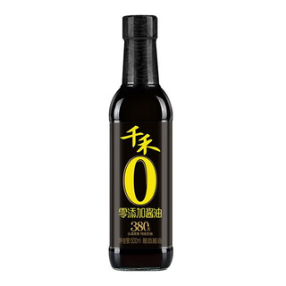 Qianhe toudao original flavor 380 days 500ml premium light soy sauce zero added iodine-free soy sauce healthy, delicious and sugar-free 2 bottles
