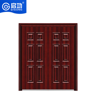 Двойная противоугонная дверь Цигун, входная дверь для жилого дома во дворе, защитная дверь для дома, противоугонная дверь qg-fdm6300