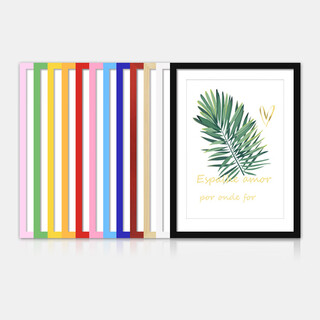 Love ink painting photo frame customization heartfelt diy handmade birthday gift girlfriend husband custom photo decoration frame customization