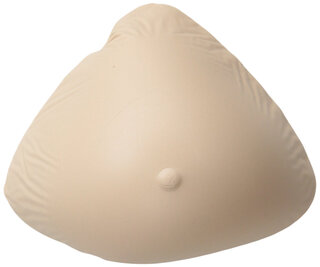 Amoena women's thin silicone breast pads symmetrical shaping breast repair comfortable fit ivory 7