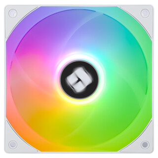 Thermalright(利民)  TL-C12RW-S V2白色argb12cm机箱风扇反转反出风 风扇 幻彩风扇ARGB 4PIN PWM调速风扇