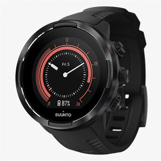 Suunto 9 baro flagship outdoor sports smart watch titanium alloy waterproof color screen touch gps black/black