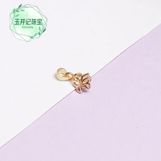 Yujingji high quality buckle head 18k gold thickened safety buckle clip buddha gong jade jade silver card gold color