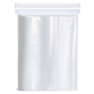 Fuxing pe ziplock bag transparent sealing bag packaging bag thick 30 silk no. 12 (35*45cm) f0435 100 pieces/pack