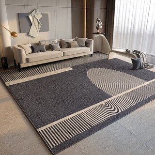 Gudie carpet living room home sofa coffee table blanket light luxury tianjin room carpet bedroom bedside blanket full non-slip modern light luxury-y44 140*200 cm (loop pile)