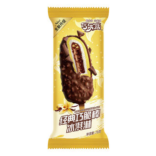 Yili qiaolezi ice cream qiao crisp stick qiao lian fruity milk stick chocolate crispy ice cream ice cream cold drink qiao crisp stick 15 count