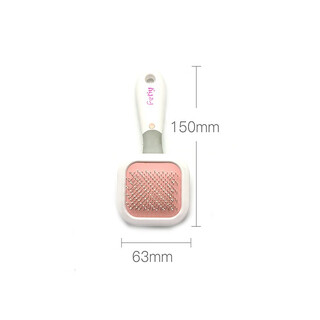 Oimg cat and dog comb petiy pet massage needle comb rotating head cat comb beauty comb with protective hair removal brush s round head