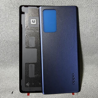 Z is suitable for opporeno6pro original disassembly 7 back cover 9 original glass back shell + frosted 5 mobile phone battery cover reno6pro night sea black without frame disassembly 99