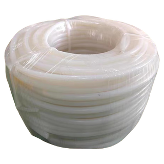 Hongsen customized milky white silicone hose, high temperature resistance 300 degrees, 150 meters/roll 10*13mm