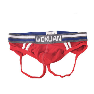 Guiruo sexy lingerie men's sexy t-back gay little gay sexy open side showing buttocks s red