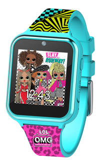 Accutime children's smart watch, touch screen learning for 3-7 years old, selfie camera, step counting game