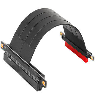 Moge pci-e x8 extension cable anti-interference enhanced version pcie3.0 extension extension x8 to x16 adapter cable pcie extension cable mc22392