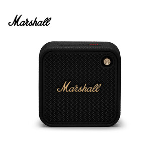 Marshall willen ii speaker portable 2nd generation wireless bluetooth home outdoor dustproof waterproof battery life gift small speaker black gold