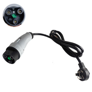 Yeeda y-60 charging gun head line socket four-wheel electric vehicle male and female head 220v ac charging gun with 5 meters cable