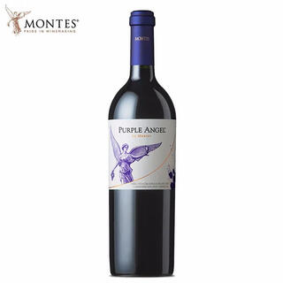 Montes purple angel dry red wine 750ml single bottle chilean original bottle imported wine