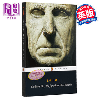 喀提林阴谋 朱古达战争 英文原版 PBC Catilines War The Jugurthine War Histories Sallust
