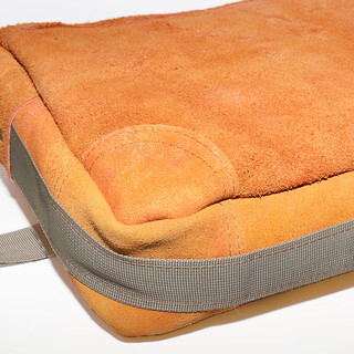 Siyin cowhide tool bag wear-resistant multifunctional tool bag electrician fitter repairman woodworking water and electricity repair tool cowhide tool bag yellow 1 piece