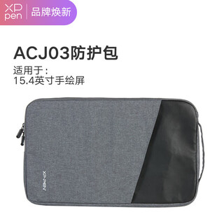 XP-Pen xppen Artist Pro 16(2.5K)第二代数位屏16K超敏压感手绘屏手写屏数位板 手绘板专业色彩插画建模 防护包（ACJ03 15.4寸）