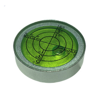 Sailoto metal level bubble high-precision small level bubble level circular bubble level correction 30x8 diameter 30*height 8mm silver green water