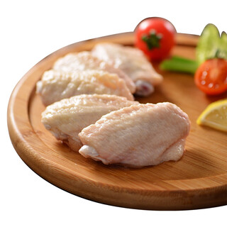 Huadu food single frozen wing medium 2jin jin is equal to 0.5kg export grade chicken wing medium fried chicken wings grilled wings braised chicken wings bbq ingredients
