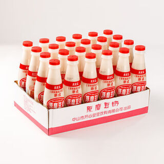 Phi phi island original ground soy milk freshly ground original soy milk whole box plant protein bottled soy milk drink full box 24 bottles