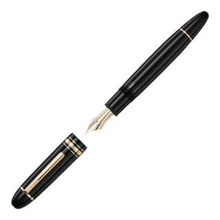 90% new montblanc montblanc meisterstück 149 gold-plated ink pen f tip 115383/132112 men’s gift